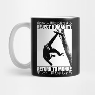 Return to Monke Japanese Mug